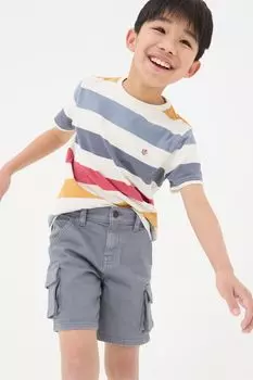 Твиловые шорты карго Fatface Fat Face, серый