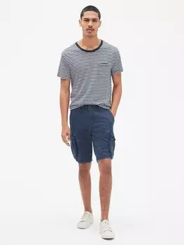 Твиловые шорты карго Gap, синий