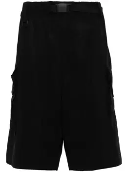 Твиловые шорты карго Y-3, черный