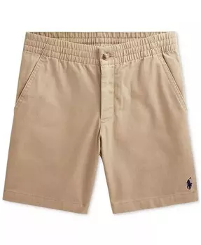 Твиловые шорты-поло Big Boys Prepster из гибкого истирающегося твила Polo Ralph Lauren, бежевый