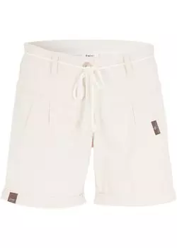 Твиловые шорты с отворотами Bpc Bonprix Collection, бежевый