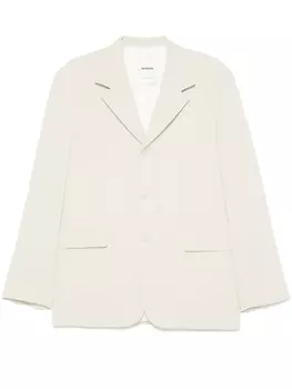 Твиловый пиджак SANDRO, нейтральный