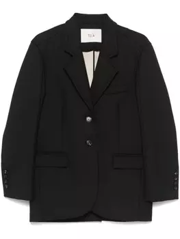 Твиловый пиджак Tela, черный