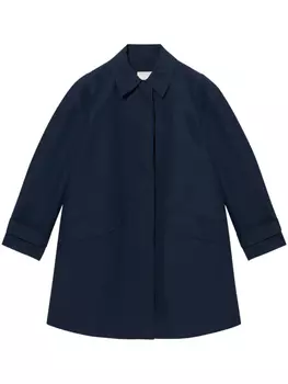 Твиловый плащ Brooks Brothers, синий