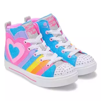 Twinkle Sparks высокие кроссовки /маленький ребенок Skechers, мультиколор