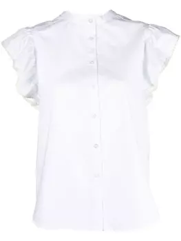 TWINSET блузка на пуговицах, белый
