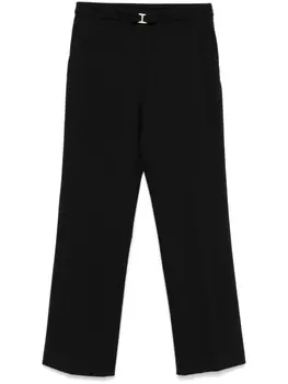 TWINSET брюки с бантом, черный