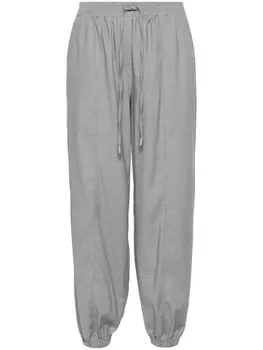 TWINSET брюки с кулиской, серый