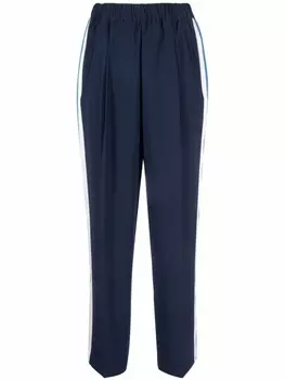 TWINSET брюки с лампасами, синий