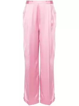 TWINSET брюки со складками, розовый