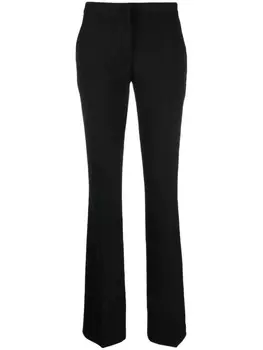 TWINSET брюки строгого кроя с завышенной талией, черный
