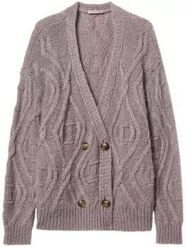 TWINSET двубортный кардиган, серый