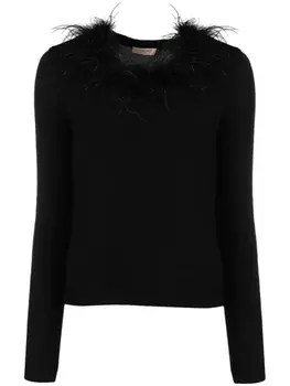 TWINSET джемпер тонкой вязки, черный