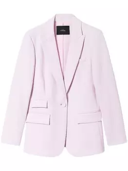 TWINSET фактурный пиджак, розовый