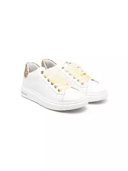 Twinset кеды с блестками, белый