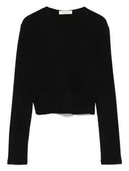 TWINSET Kids футболка с логотипом, черный