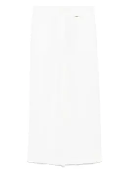 TWINSET Kids креповые брюки, белый