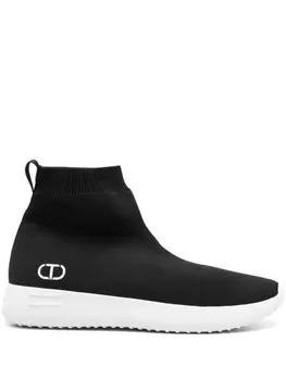 TWINSET Kids кроссовки Fessura, черный