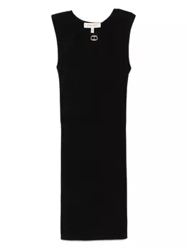 TWINSET Kids платье с вырезами, черный