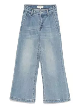 TWINSET Kids широкие джинсы, синий