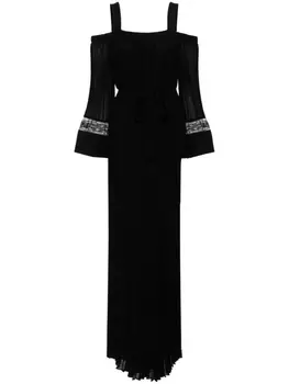 TWINSET комбинезон со складками, черный