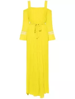 TWINSET комбинезон со складками, зеленый