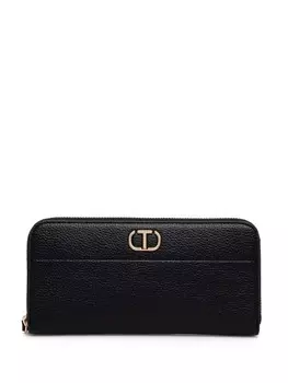 TWINSET кошелек на молнии, черный