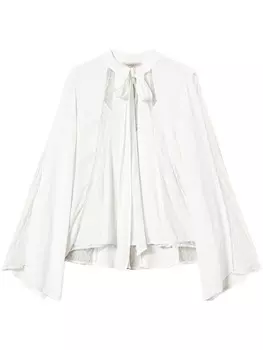 TWINSET креповая блузка с кружевом
