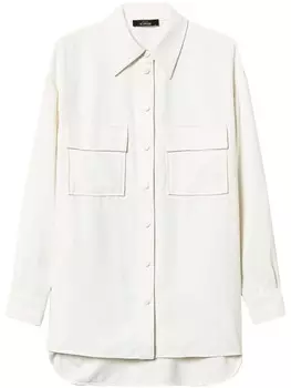 TWINSET креповая рубашка, белый