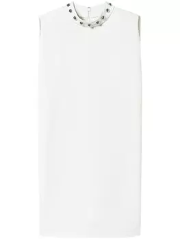 TWINSET креповое платье мини Cady, белый