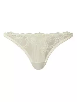 TWINSET кружевные стринги, белый
