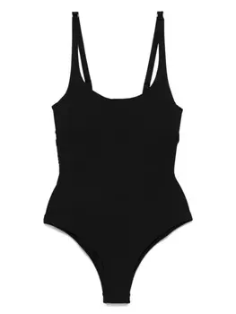 TWINSET купальник с открытой спиной, черный