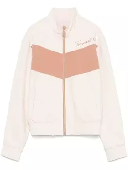 TWINSET куртка с логотипом, серый