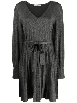 TWINSET платье мини с длинными рукавами, черный