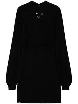 TWINSET платье с вырезами, черный