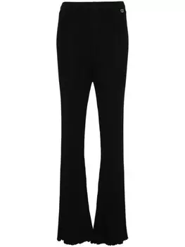 TWINSET расклешенные брюки, черный