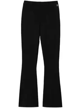 TWINSET расклешенные брюки, черный