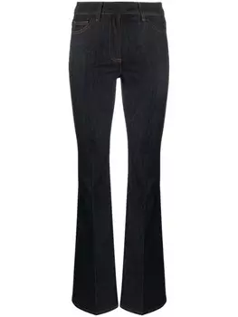 TWINSET расклешенные джинсы средней посадки, синий