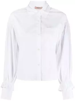 TWINSET рубашка с длинными рукавами, белый