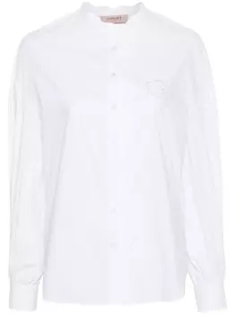 TWINSET рубашка с фестонами, белый