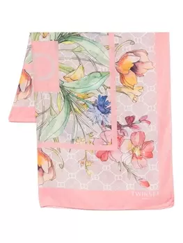 TWINSET шарф Kefia, розовый