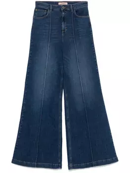TWINSET широкие джинсы, синий