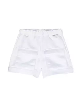 Twinset шорты с логотипом, белый