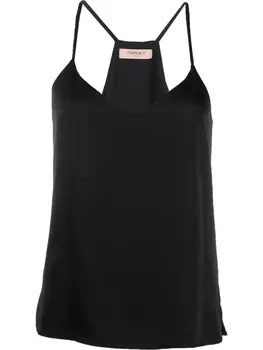 TWINSET спортивный топ, черный