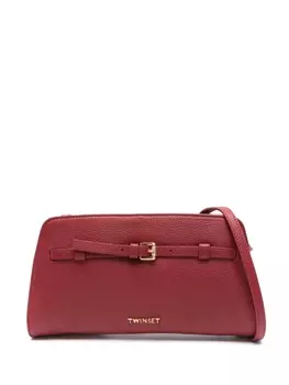 TWINSET сумка через плечо с логотипом, красный