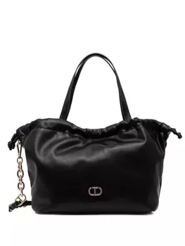 TWINSET сумка на плечо с кулиской, черный