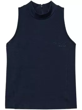 TWINSET топ без рукавов, синий