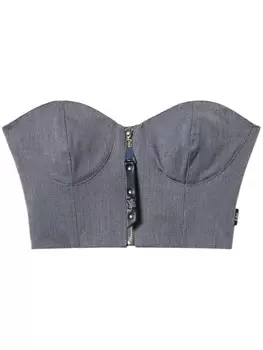 TWINSET топ-бюстье, серый