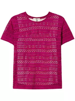 TWINSET трикотажная футболка, фиолетовый