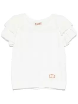 TWINSET трикотажная футболка, серый